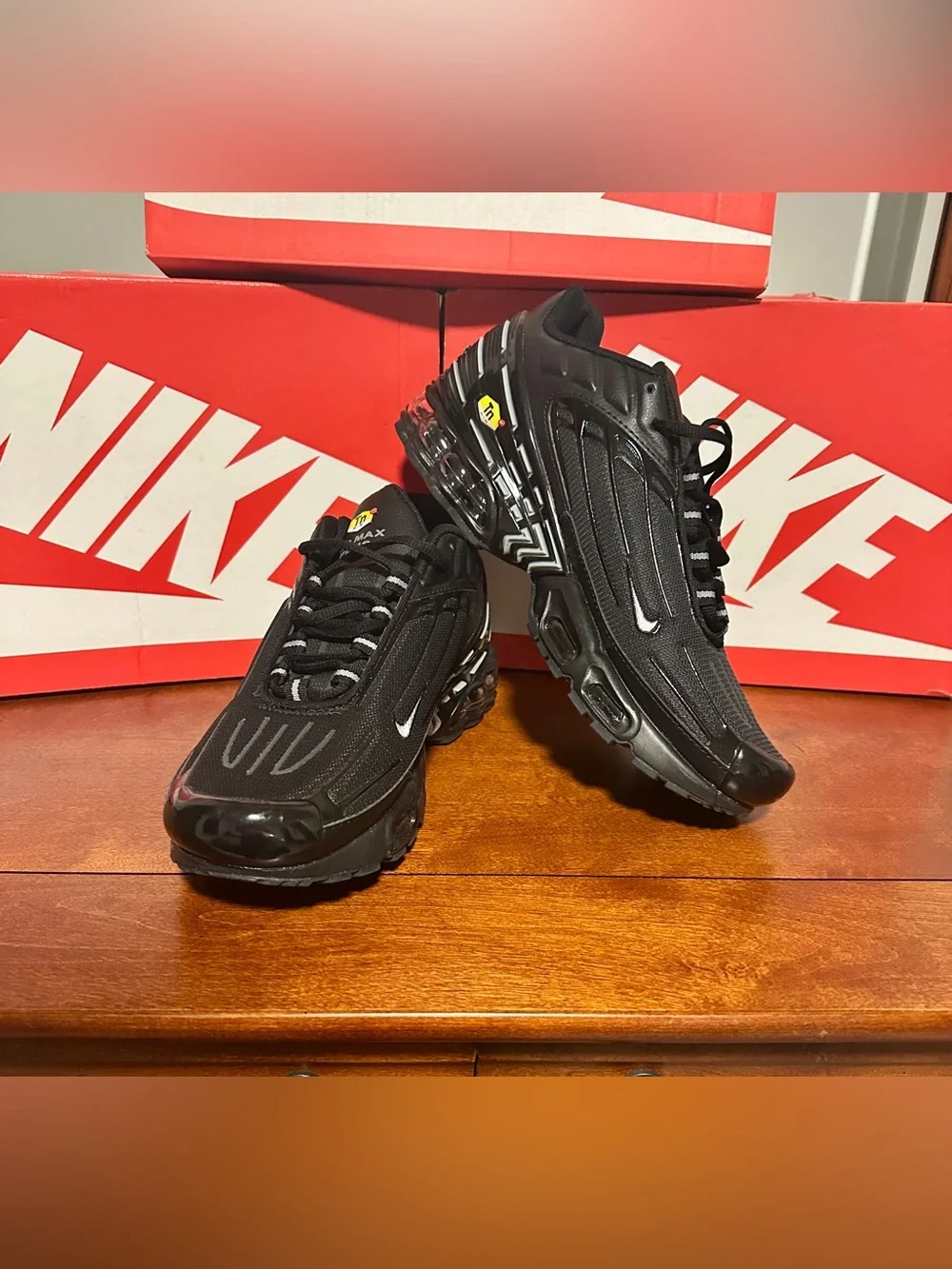 Nike Air Max Plus 3 GS 'Black'  2025)